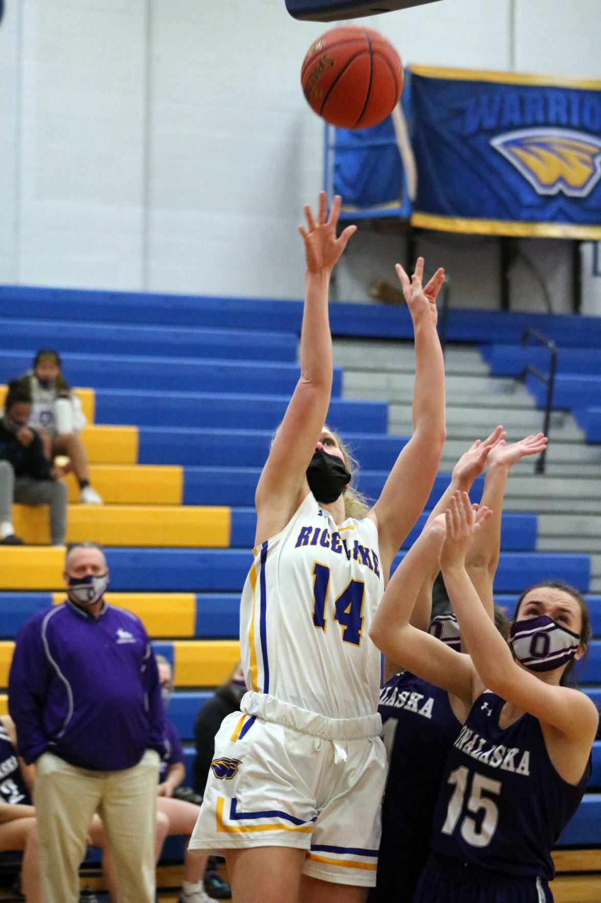Rice Lake girls basketball vs. Onalaska 1-7-21